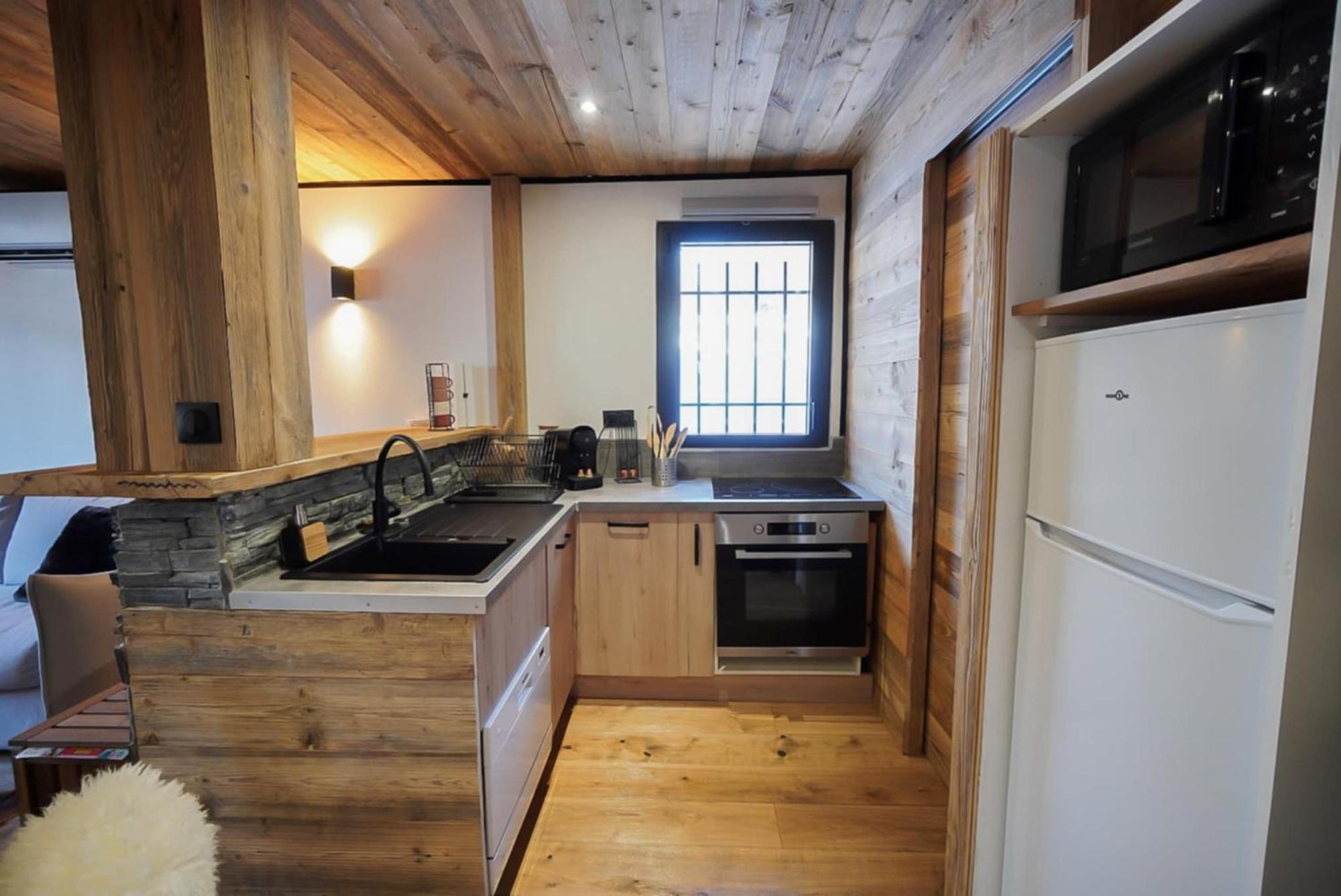 Logement A Megeve Avec Jardin Exterior foto